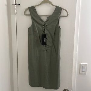 New olive summer dress